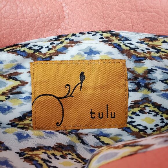 Tulu Ramona Clutch Purse Coral Polka Dot - Picture 3 of 9